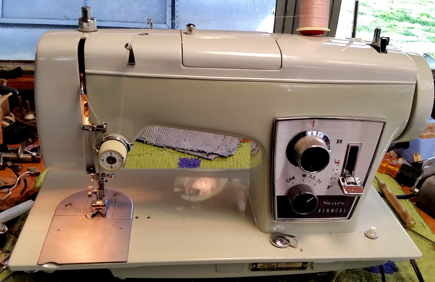Resotred Sears Kenmore Vintage Japanese Sewing Machine